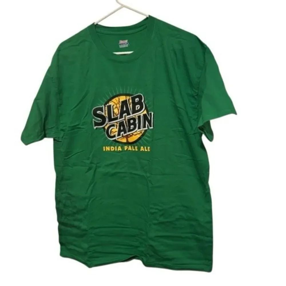 SLAB CABIN INDIA PALE ALE OTTO'S PUB & BREWERY SIZE XL T-SHIRT STATE COLLEGE PA